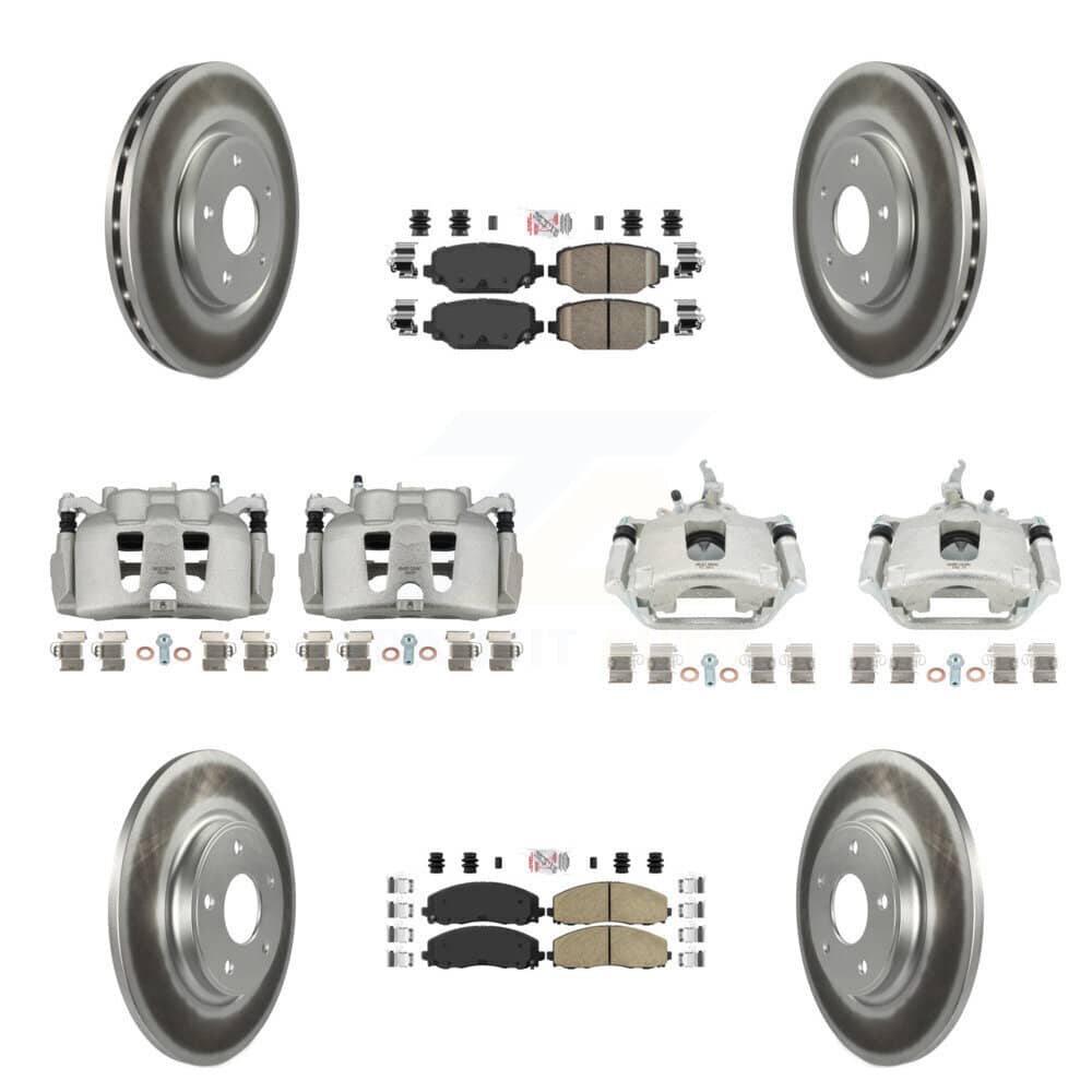 Transit Auto - KCG-101671N - Front and Rear Disc Brake Kits