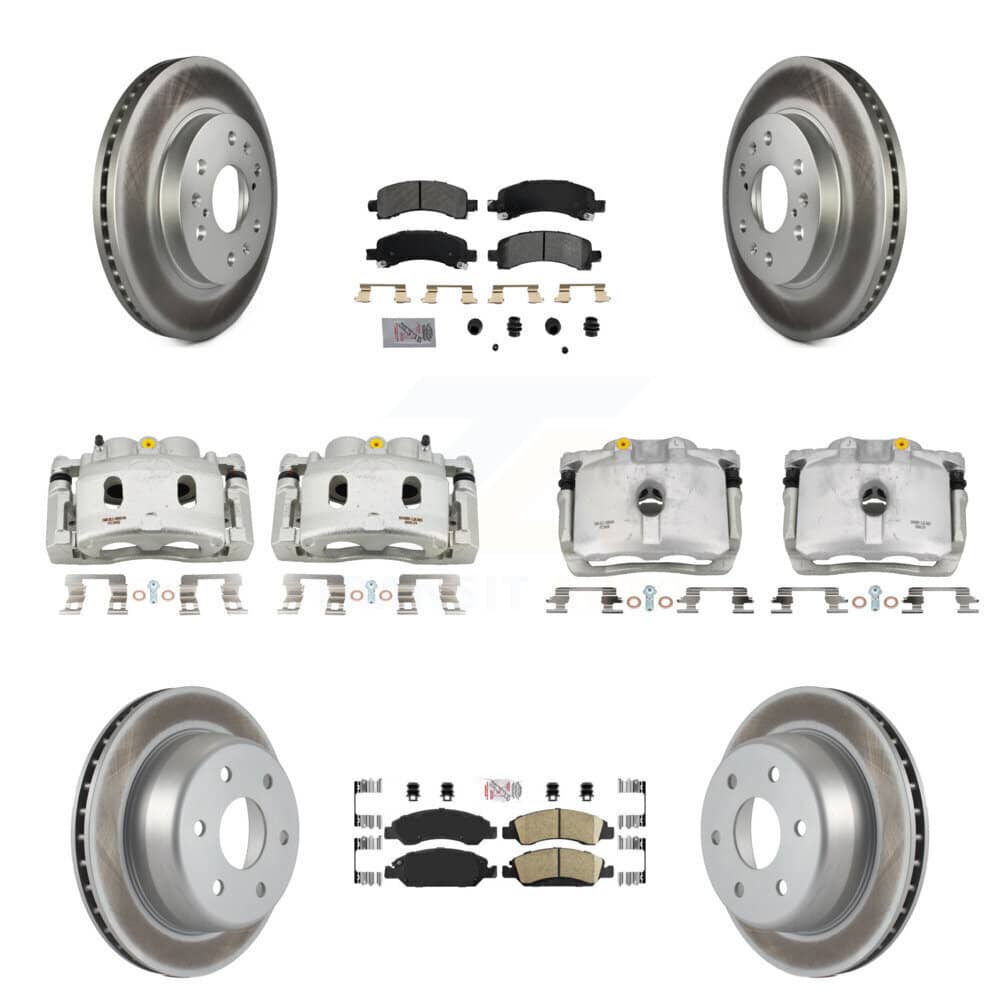 Transit Auto - KCG-101680N - Front and Rear Disc Brake Kits