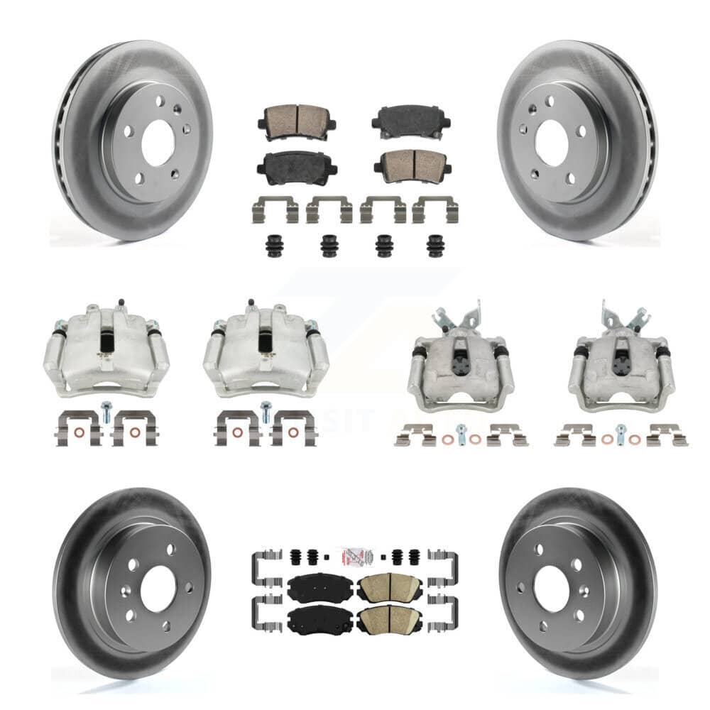 Transit Auto - KCG-101712N - Front and Rear Disc Brake Kits