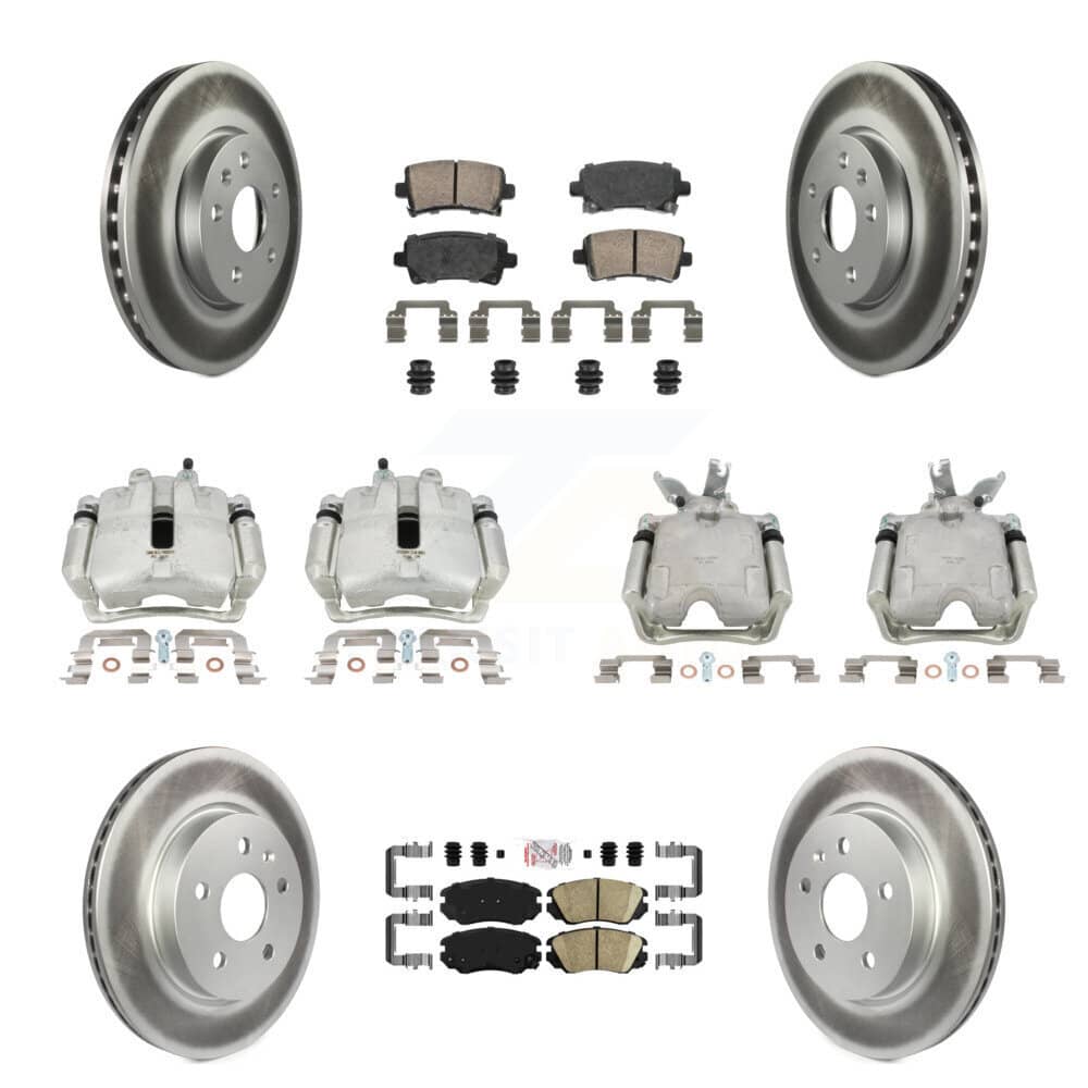 Transit Auto - KCG-101737N - Front and Rear Disc Brake Kits