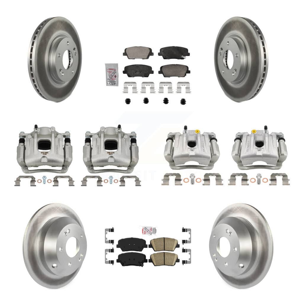 Transit Auto - KCG-101770N - Front and Rear Disc Brake Kits