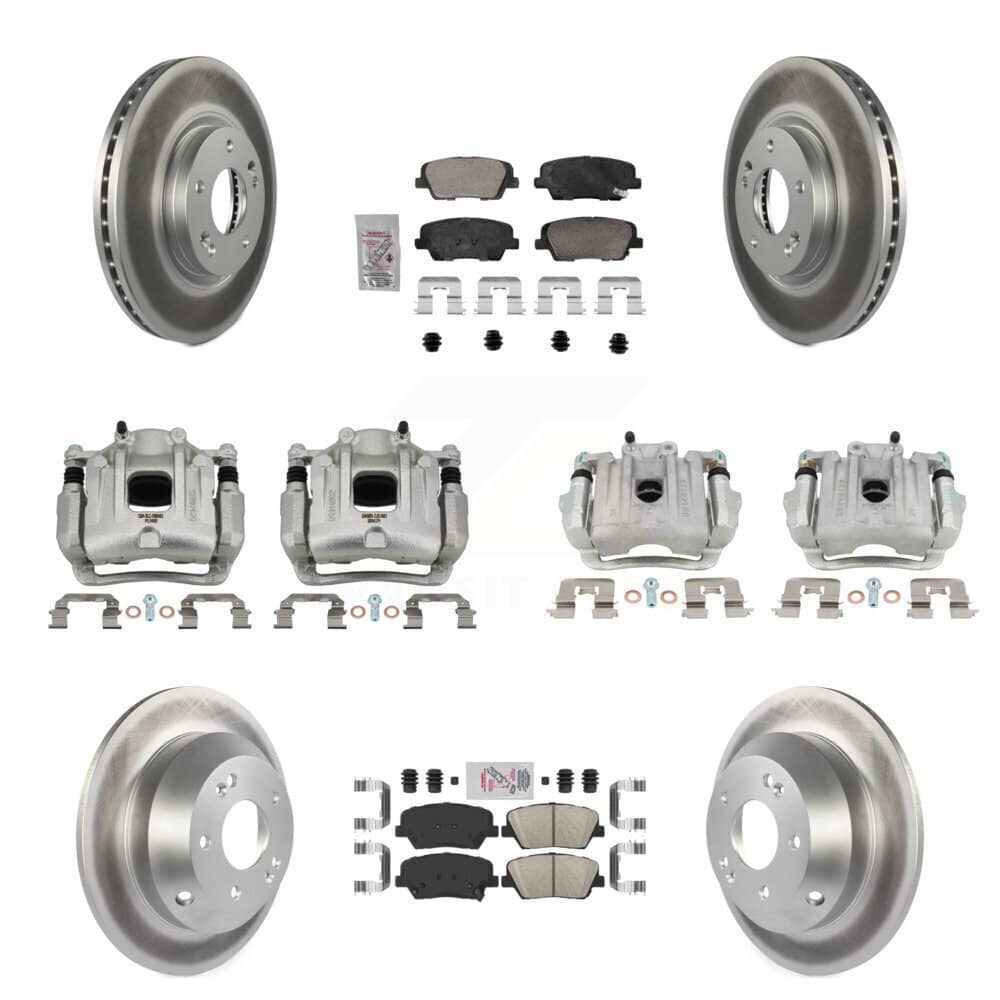 Transit Auto - KCG-101779N - Front and Rear Disc Brake Kits