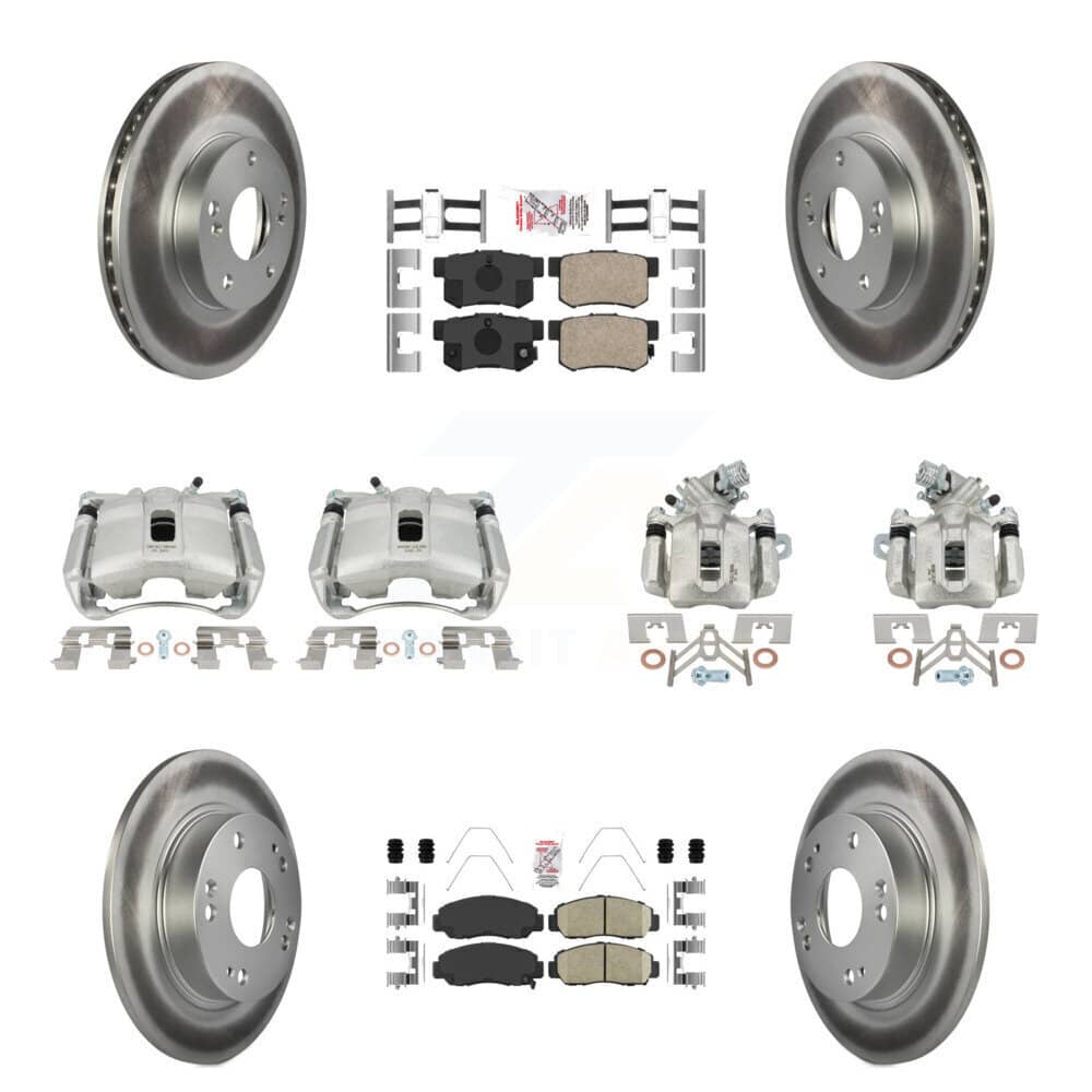 Transit Auto - KCG-101799N - Front and Rear Disc Brake Kits