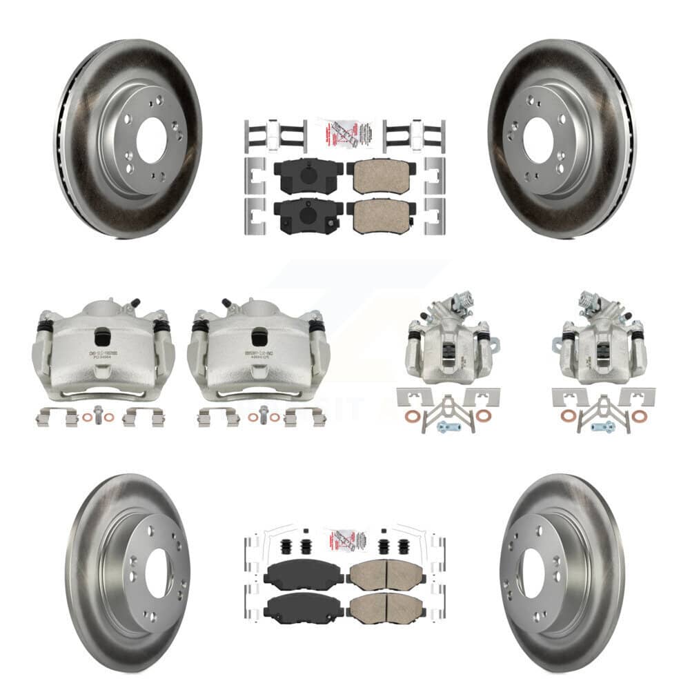 Transit Auto - KCG-101804N - Front and Rear Disc Brake Kits
