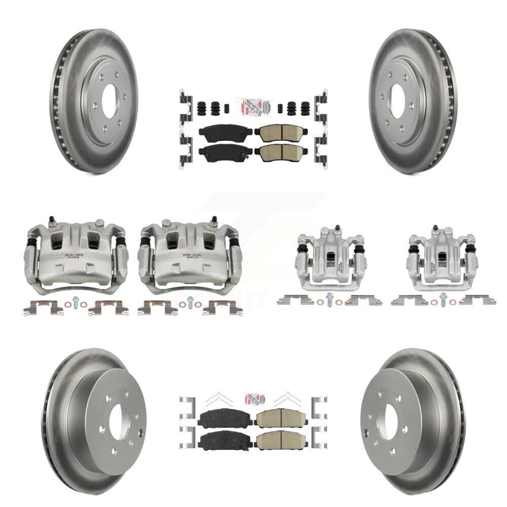Transit Auto - KCG-101832N - Front and Rear Disc Brake Kits