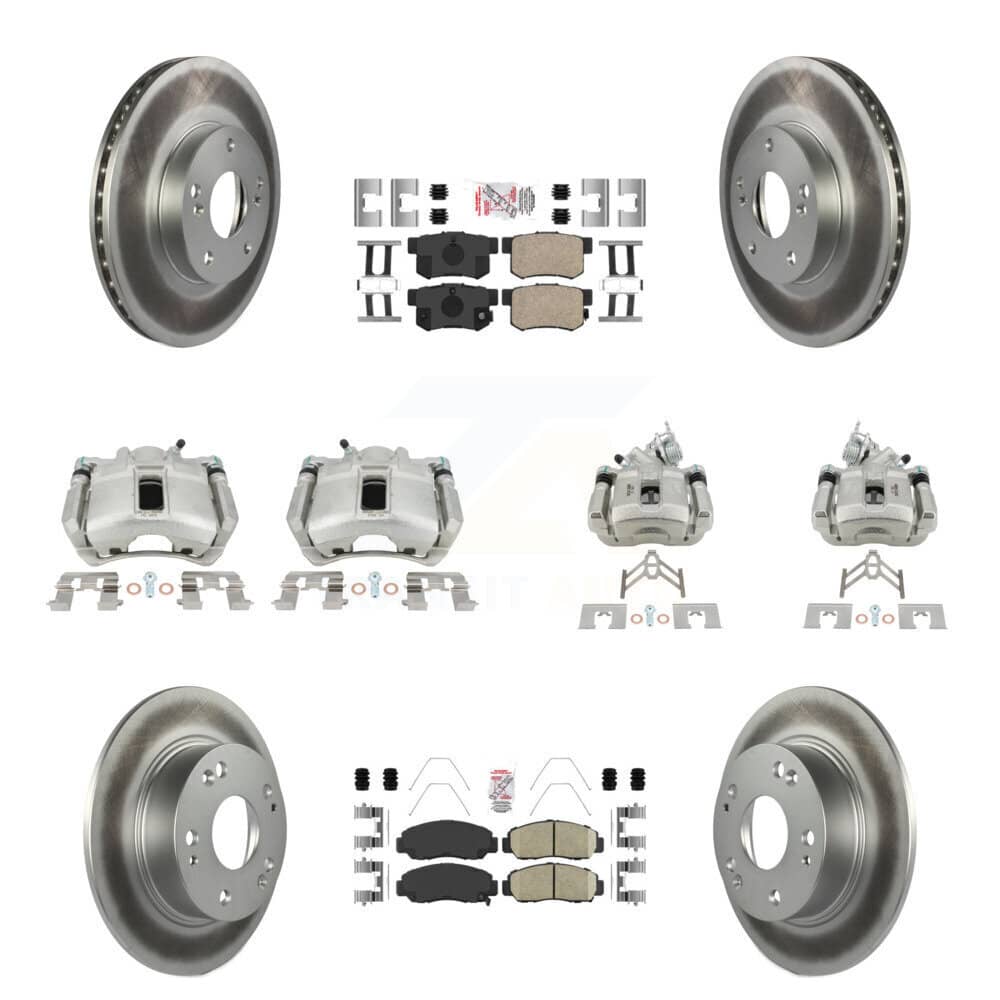 Transit Auto - KCG-101864N - Front and Rear Disc Brake Kits