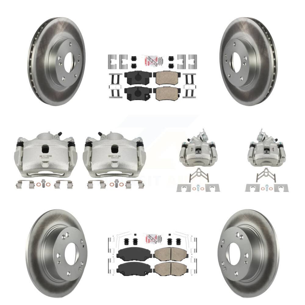 Transit Auto - KCG-101881N - Front and Rear Disc Brake Kits