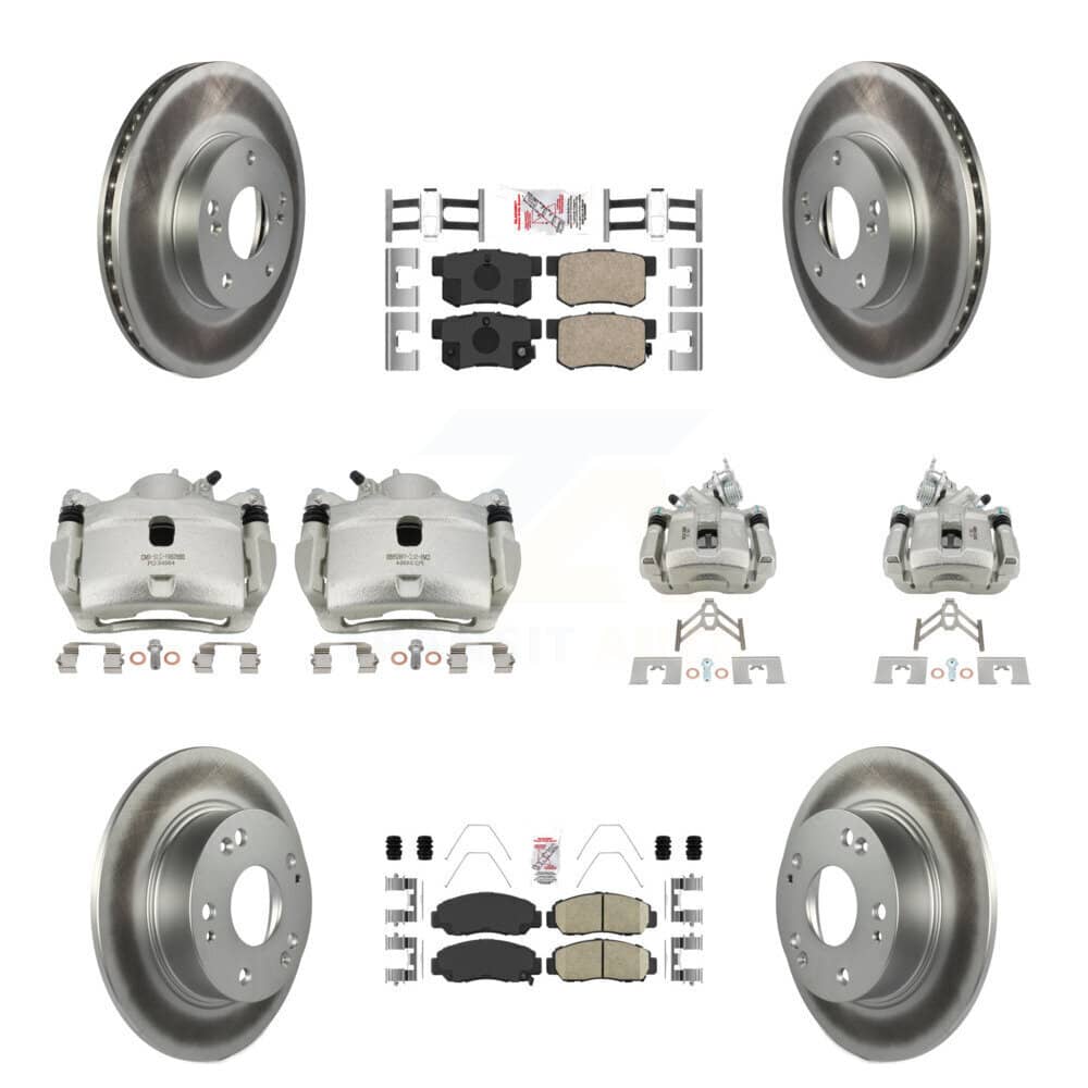 Transit Auto - KCG-101884N - Front and Rear Disc Brake Kits