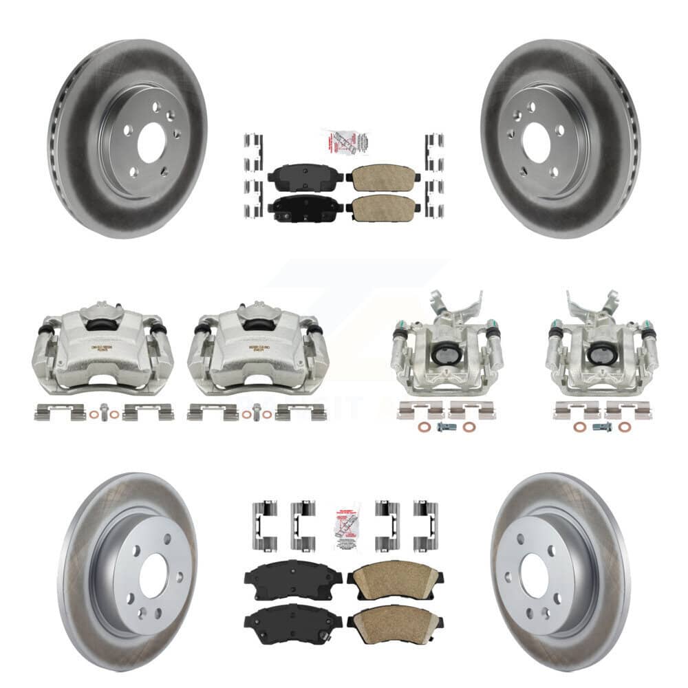 Transit Auto - KCG-101889N - Front and Rear Disc Brake Kits