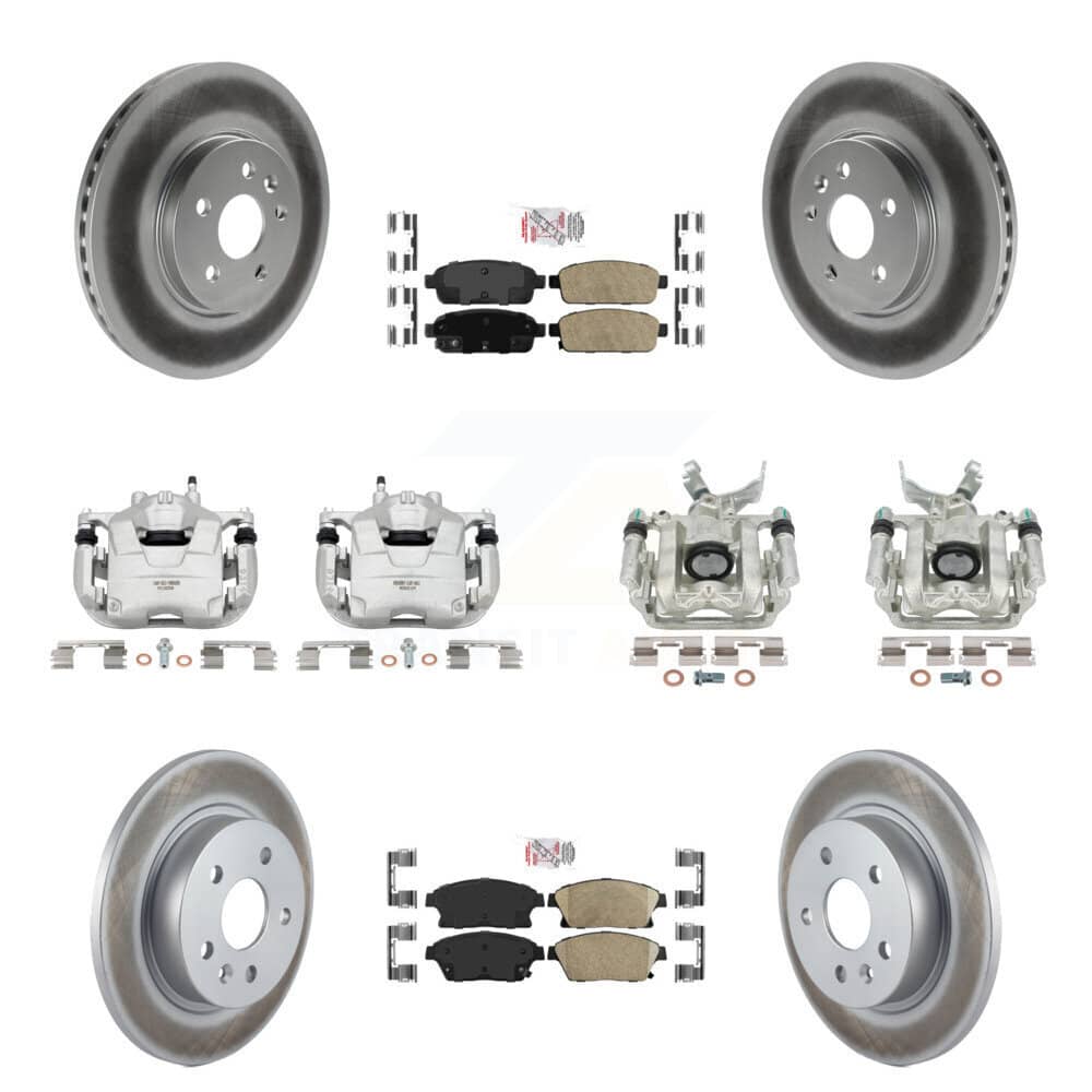 Transit Auto - KCG-101893N - Front and Rear Disc Brake Kits