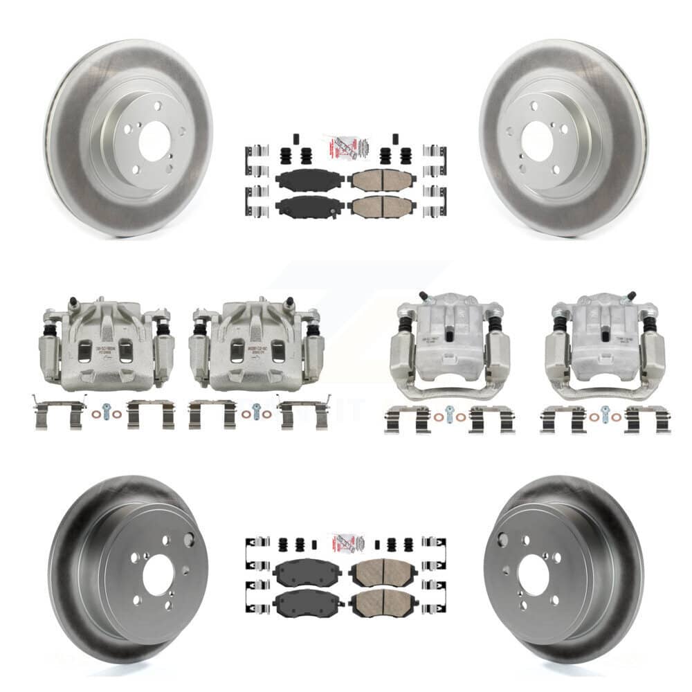 Transit Auto - KCG-101902N - Front and Rear Disc Brake Kits