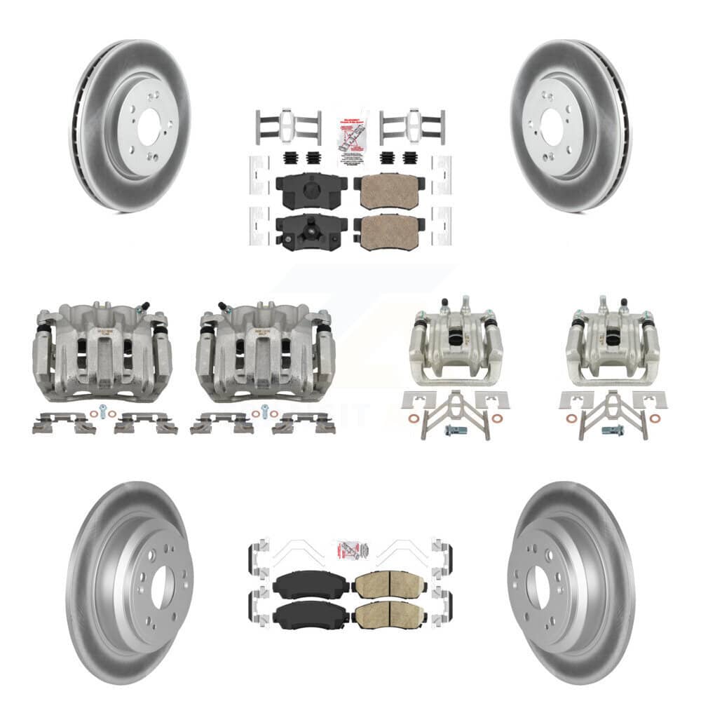 Transit Auto - KCG-101968N - Front and Rear Disc Brake Kits