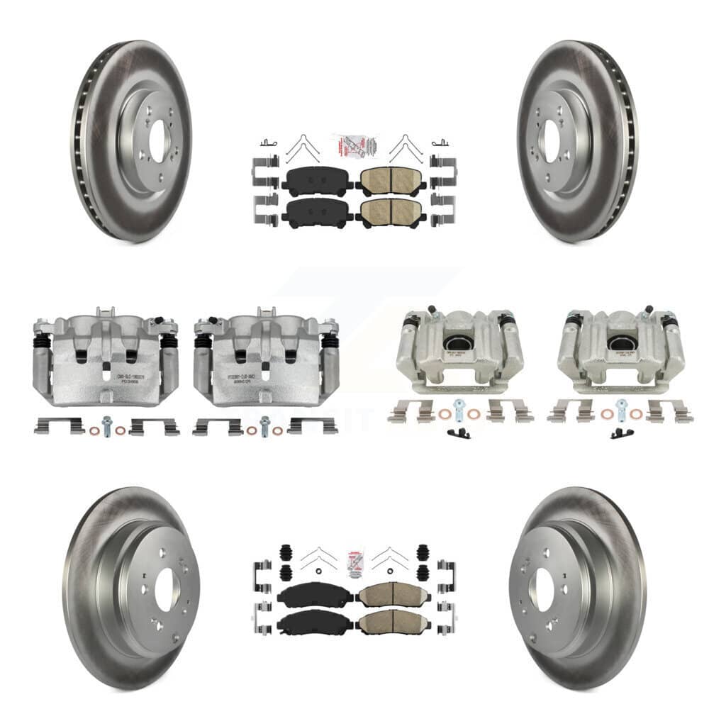 Transit Auto - KCG-101969N - Front and Rear Disc Brake Kits