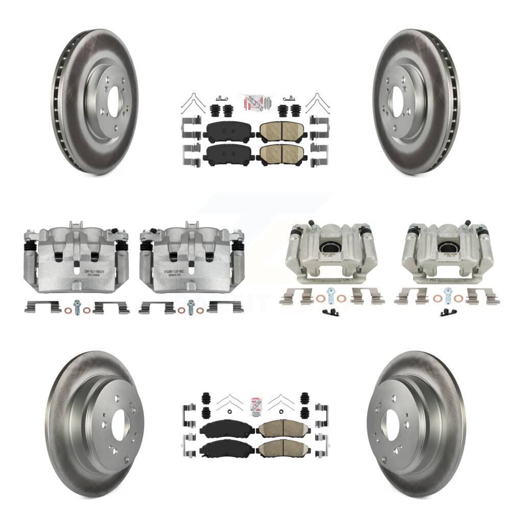 Transit Auto - KCG-101971N - Front and Rear Disc Brake Kits