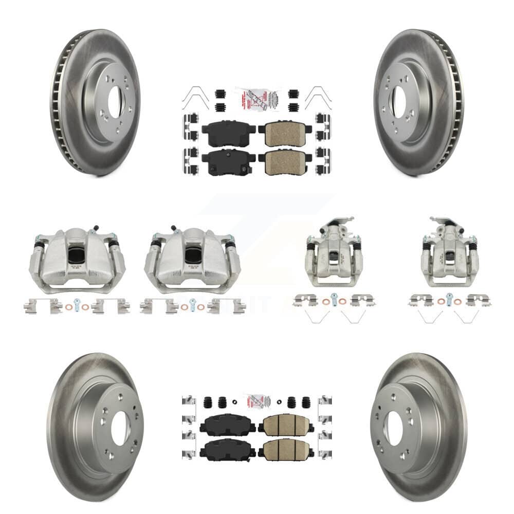 Transit Auto - KCG-101983N - Front and Rear Disc Brake Kits