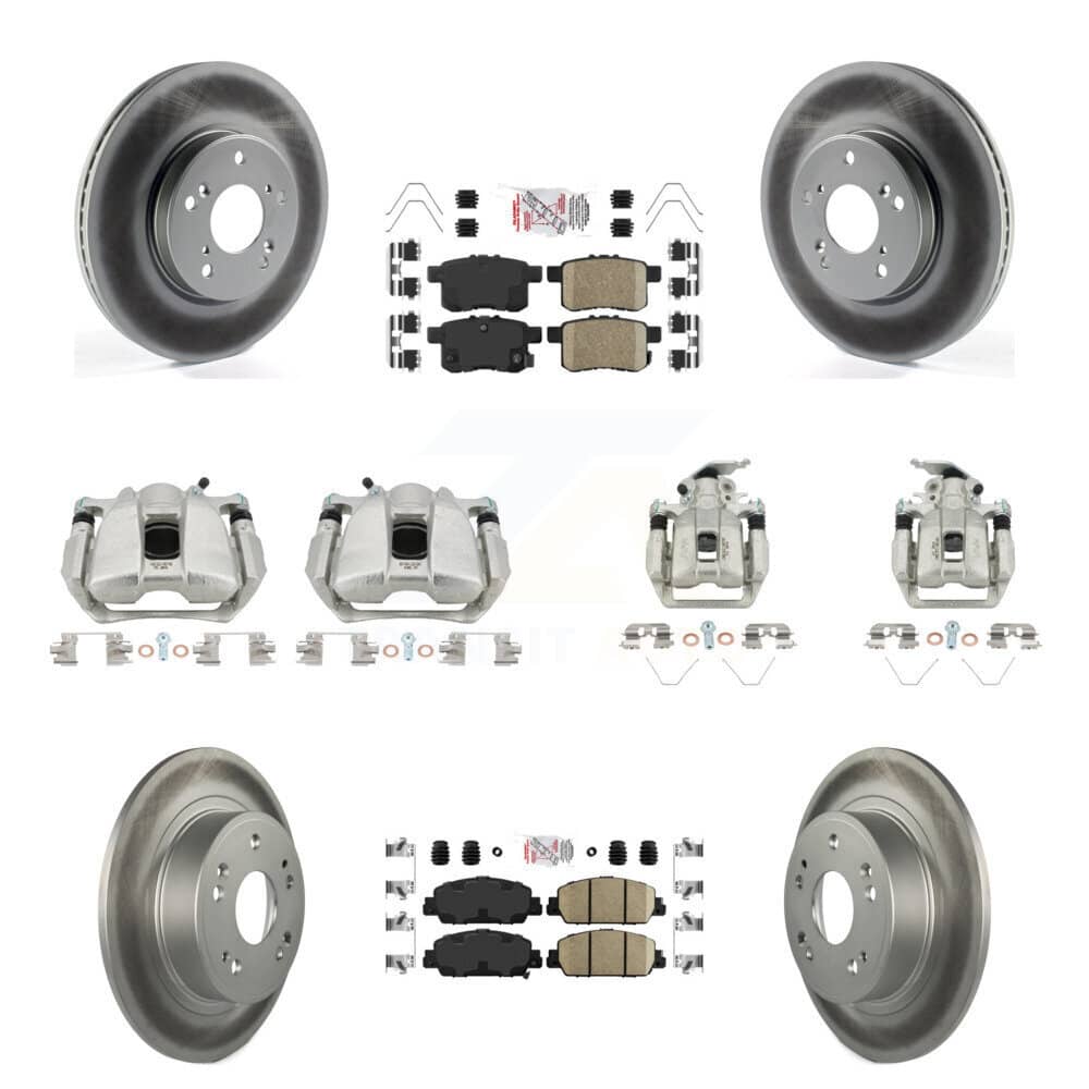 Transit Auto - KCG-101984N - Front and Rear Disc Brake Kits