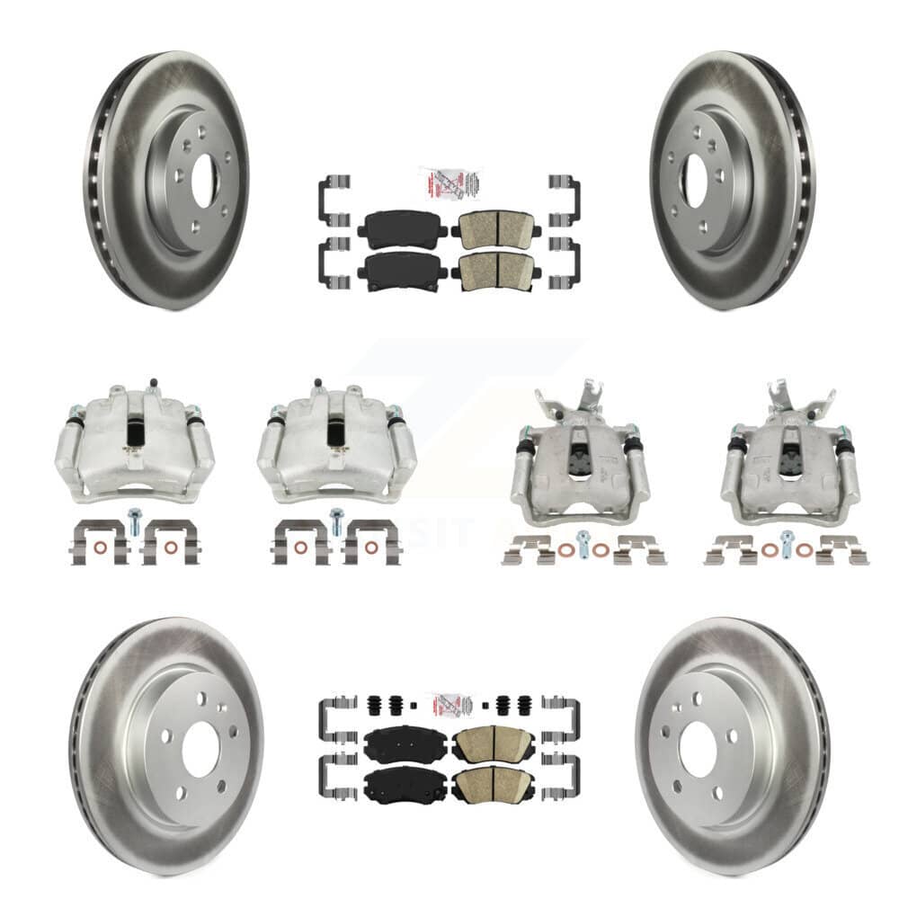 Transit Auto - KCG-101993N - Front and Rear Disc Brake Kits