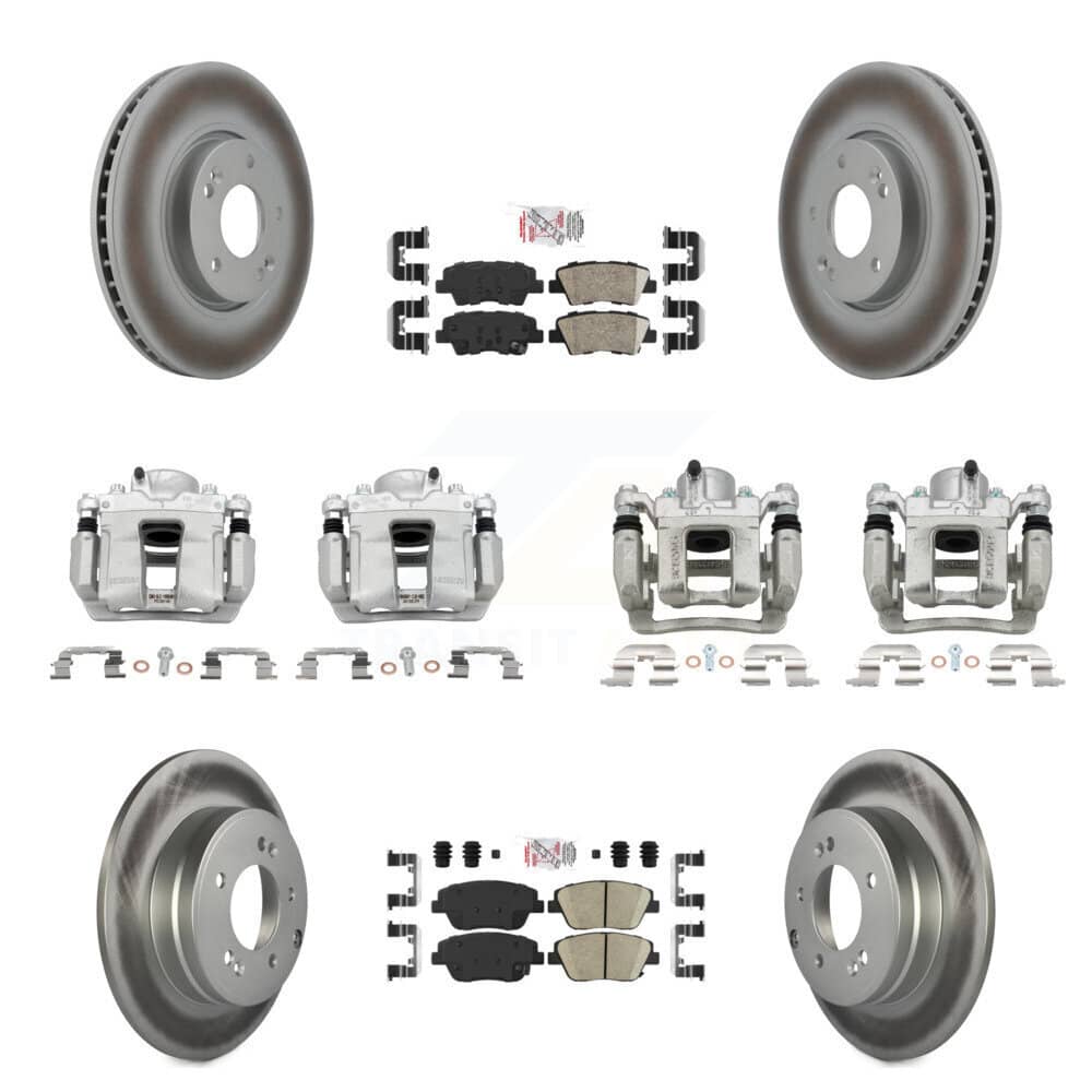 Transit Auto - KCG-101999N - Front and Rear Disc Brake Kits