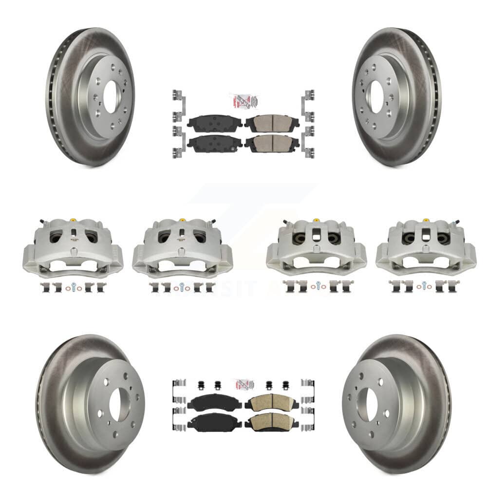 Transit Auto - KCG-102065N - Front and Rear Disc Brake Kits