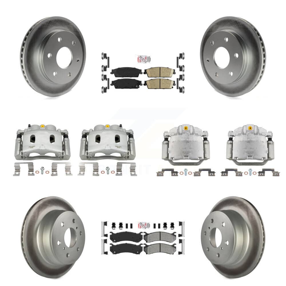 Transit Auto - KCG-102089N - Front and Rear Disc Brake Kits