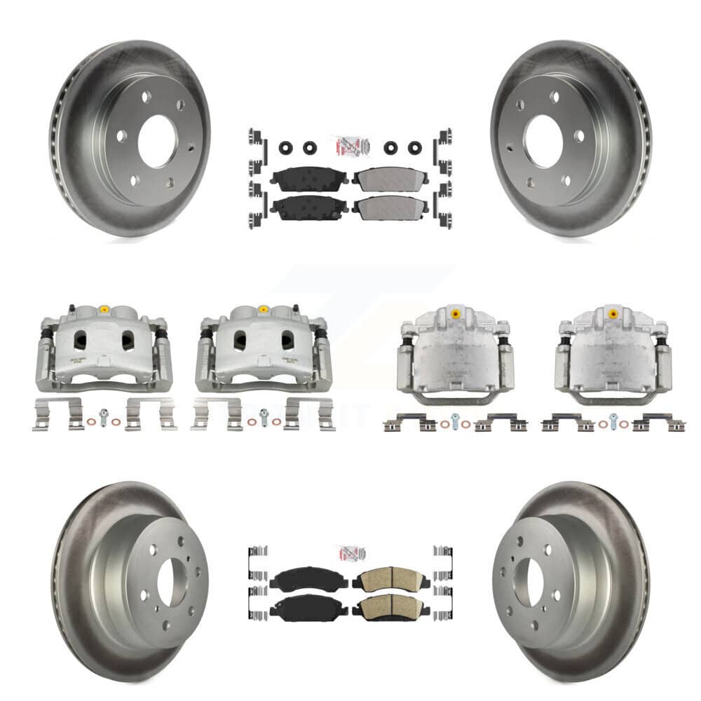Transit Auto - KCG-102091N - Front and Rear Disc Brake Kits