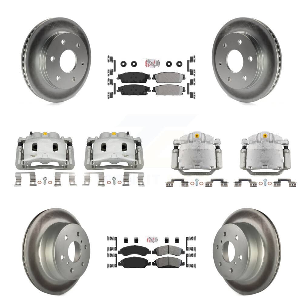 Transit Auto - KCG-102092N - Front and Rear Disc Brake Kits
