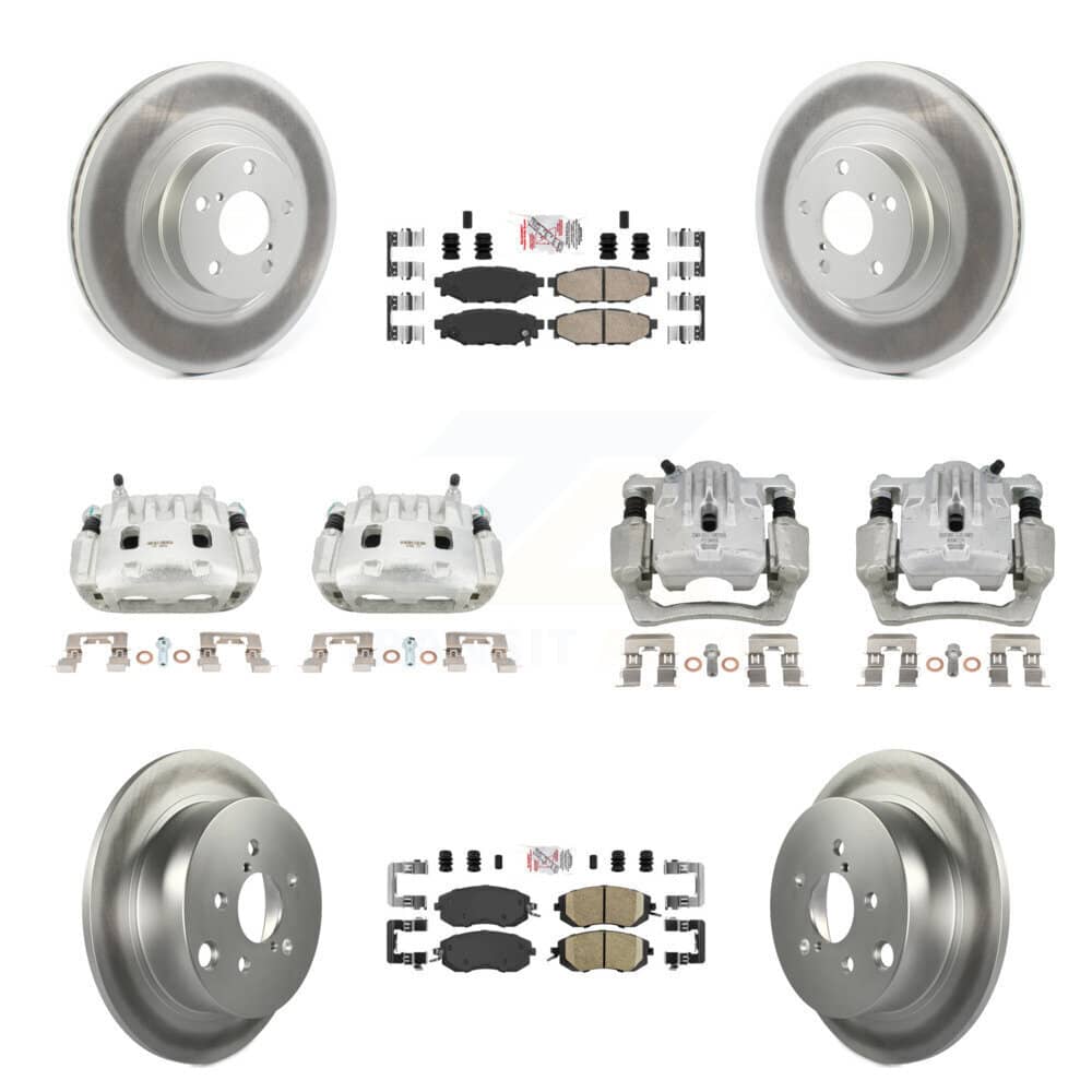 Transit Auto - KCG-102107N - Front and Rear Disc Brake Kits