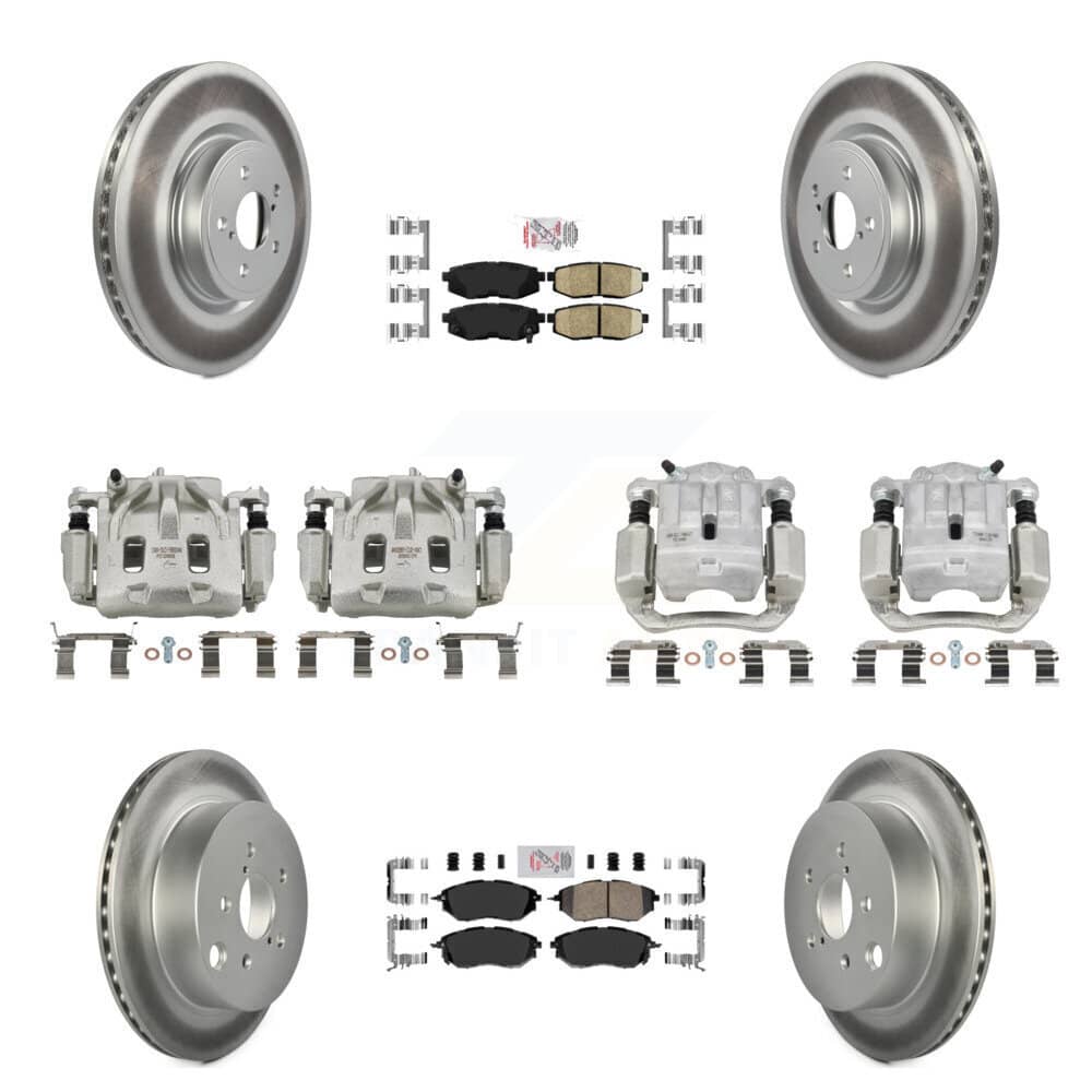 Transit Auto - KCG-102111N - Front and Rear Disc Brake Kits