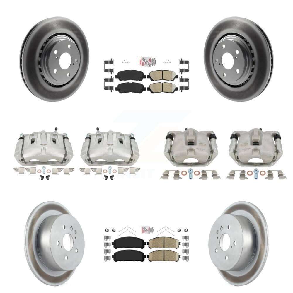Transit Auto - KCG-102115N - Front and Rear Disc Brake Kits