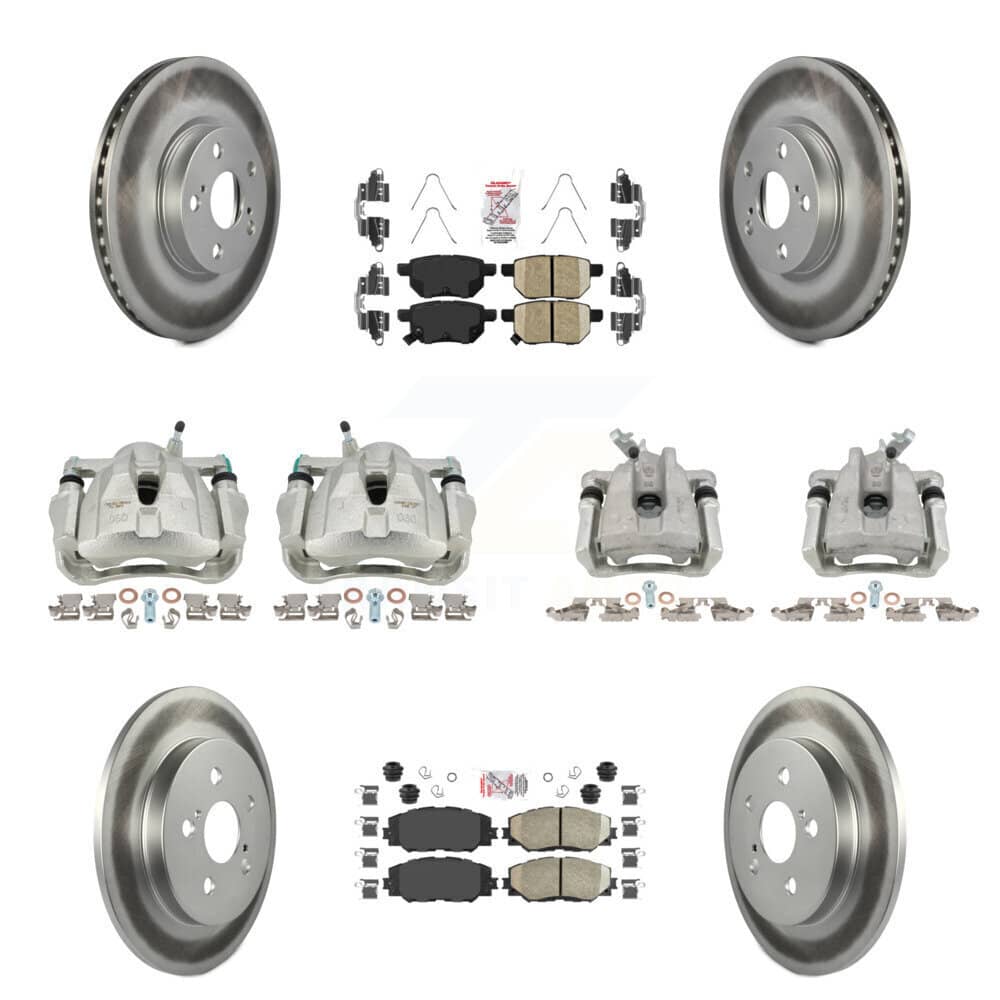 Transit Auto - KCG-102121N - Front and Rear Disc Brake Kits
