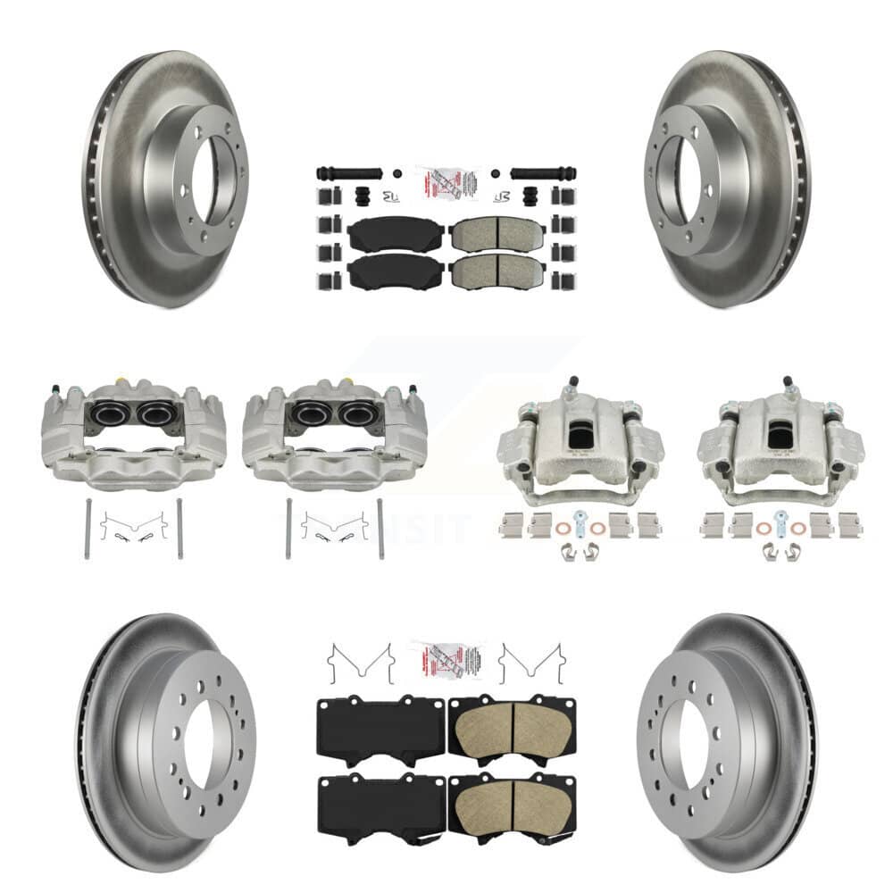Transit Auto - KCG-102137N - Front and Rear Disc Brake Kits