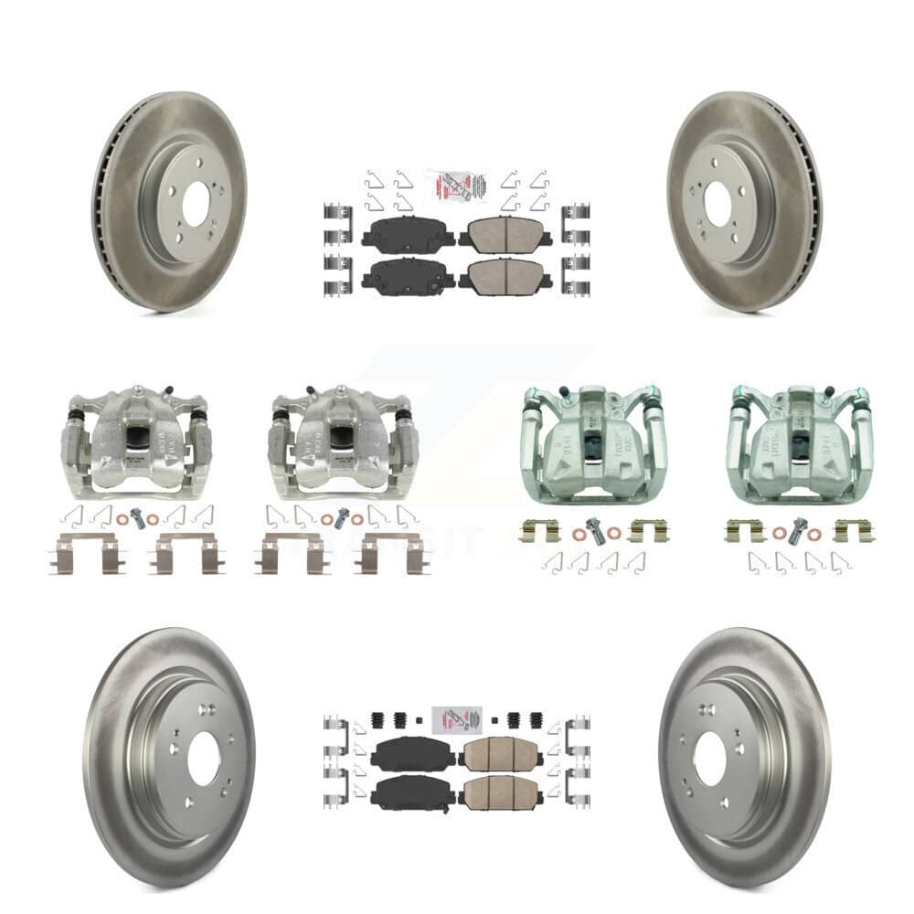 Transit Auto - KCG-102156N - Front and Rear Disc Brake Kits