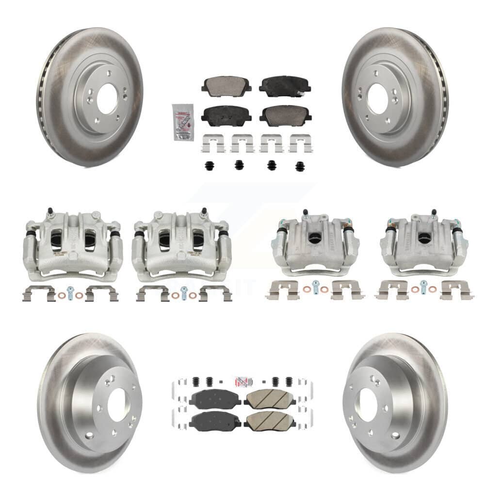 Transit Auto - KCG-102162N - Front and Rear Disc Brake Kits