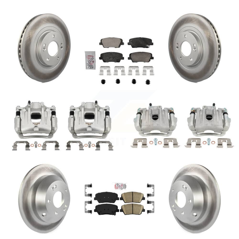 Transit Auto - KCG-102174N - Front and Rear Disc Brake Kits