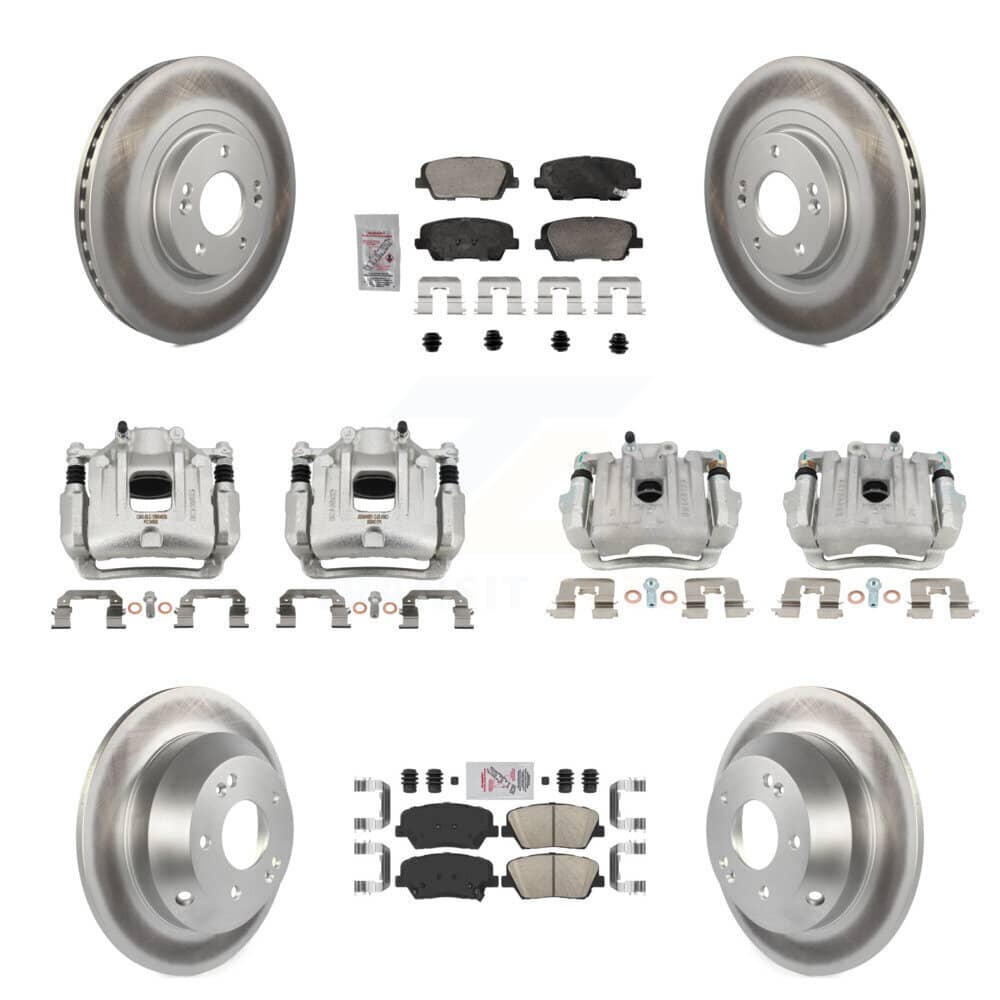 Transit Auto - KCG-102175N - Front and Rear Disc Brake Kits