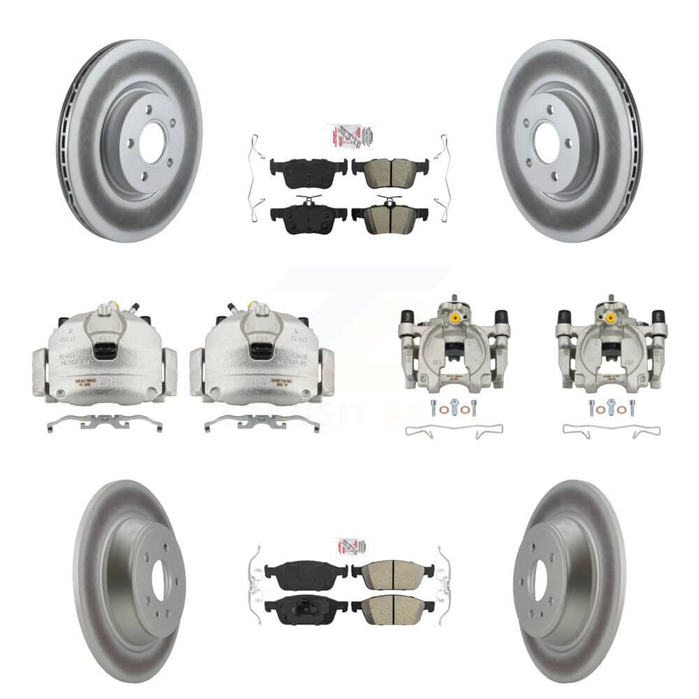 Transit Auto - KCG-102180N - Front and Rear Disc Brake Kits