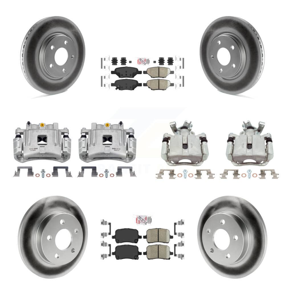 Transit Auto - KCG-102188N - Front and Rear Disc Brake Kits