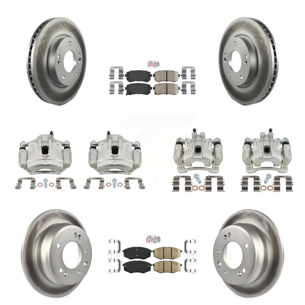 Transit Auto - KCG-102195N - Front and Rear Disc Brake Kits