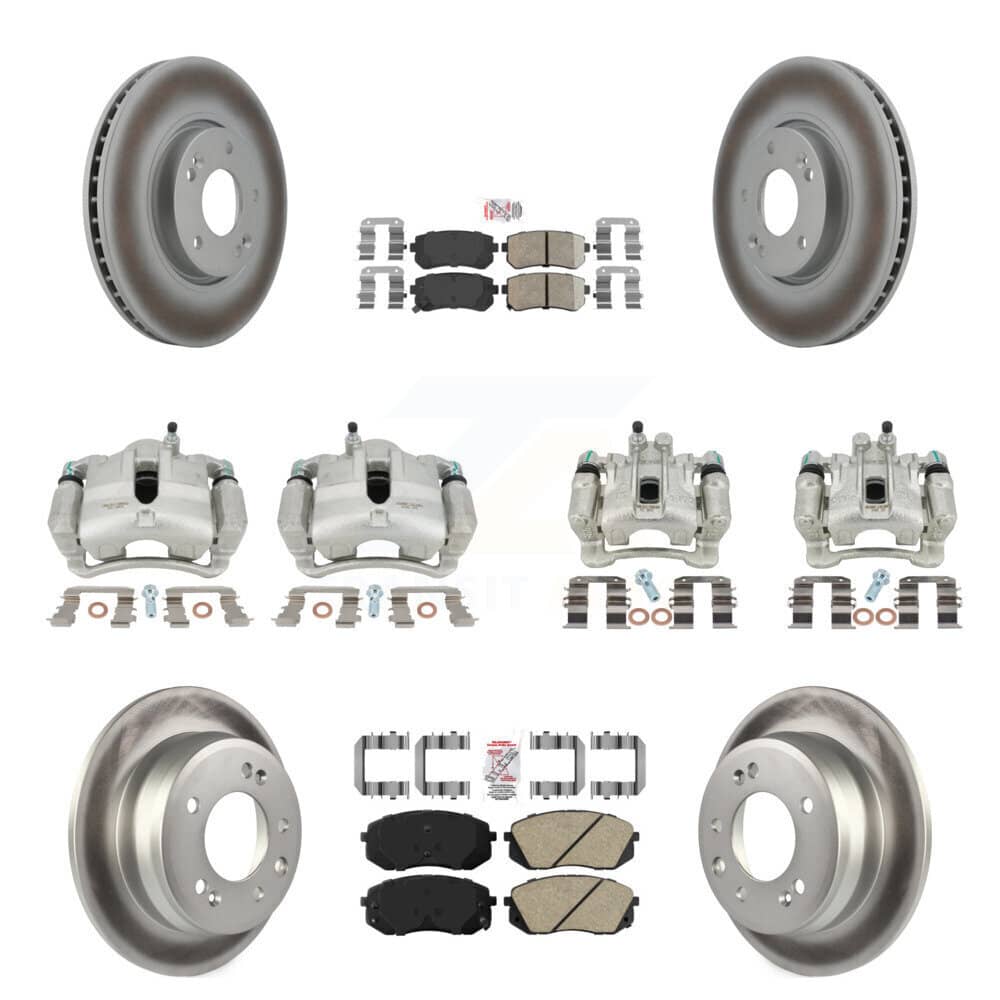 Transit Auto - KCG-102197N - Front and Rear Disc Brake Kits