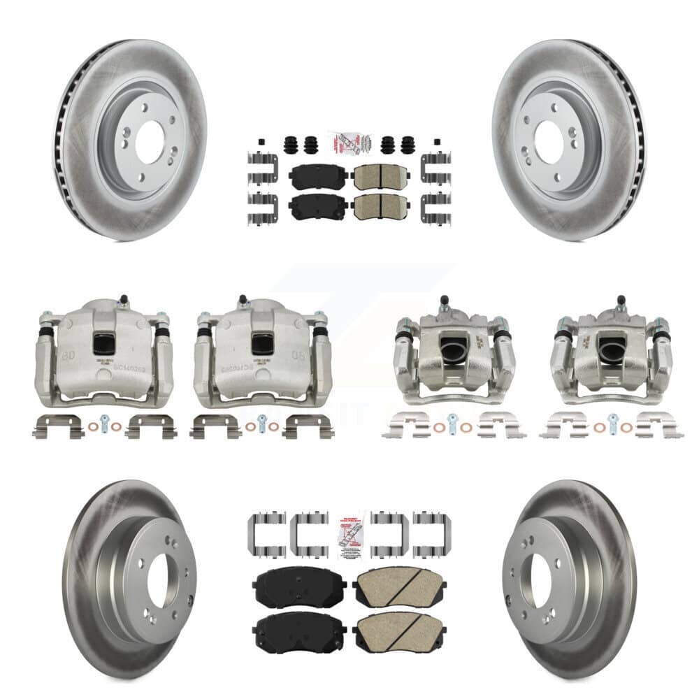 Transit Auto - KCG-102229N - Front and Rear Disc Brake Kits