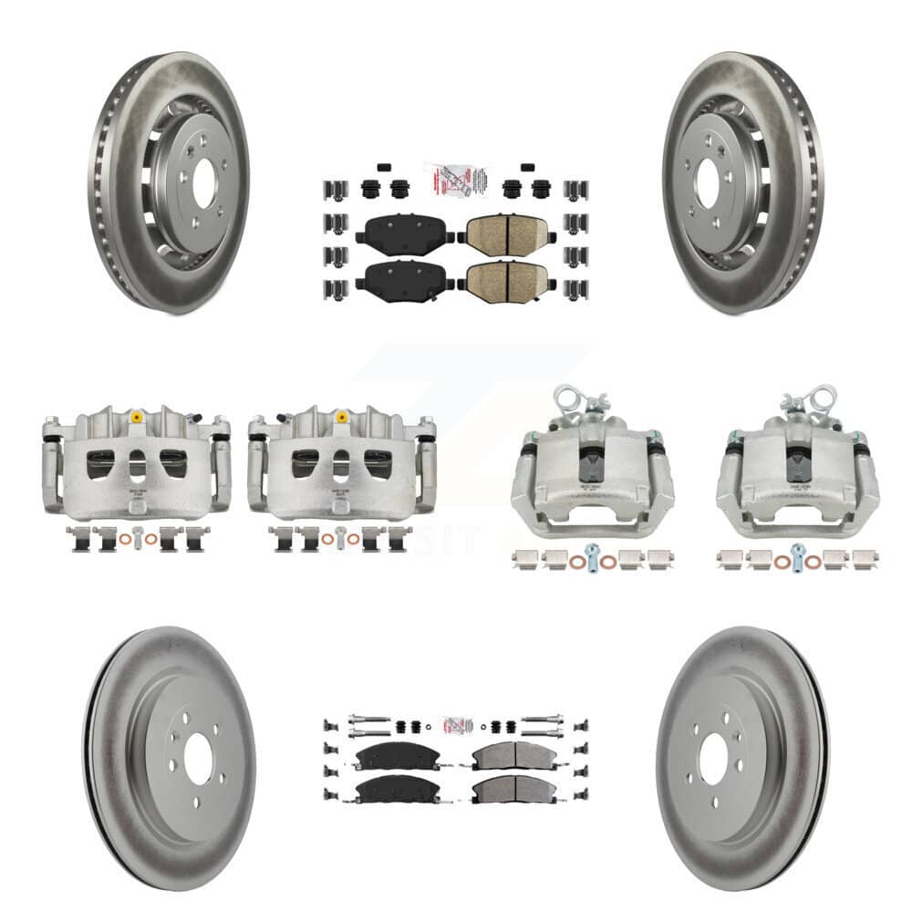 Transit Auto - KCG-102251N - Front and Rear Disc Brake Kits