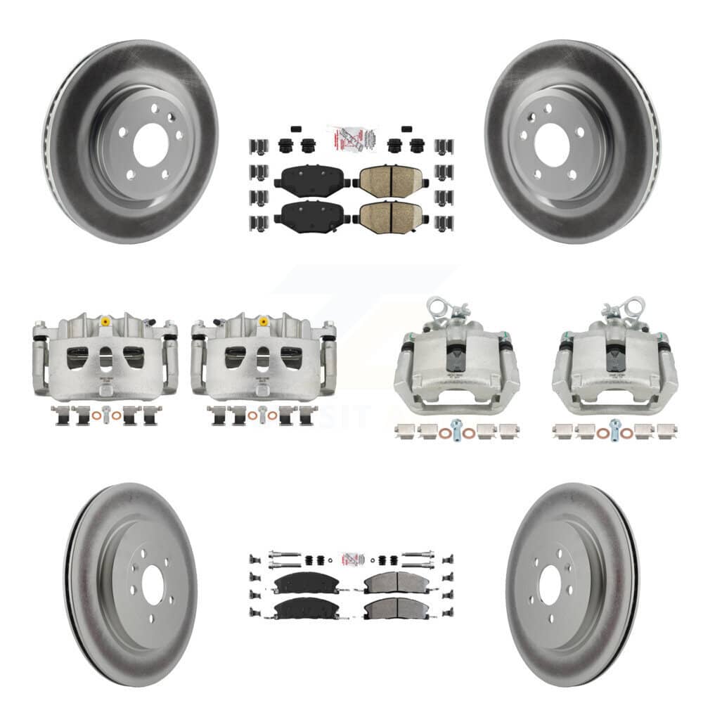 Transit Auto - KCG-102252N - Front and Rear Disc Brake Kits