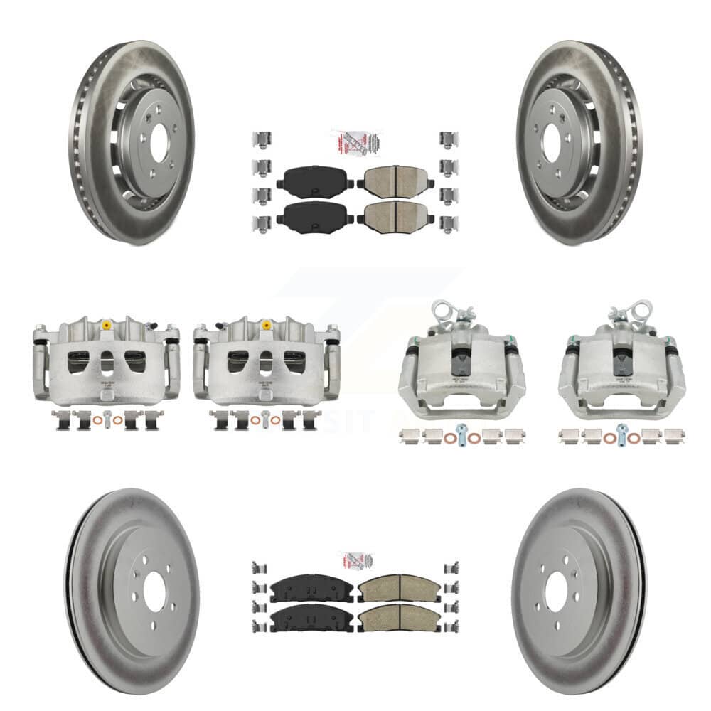 Transit Auto - KCG-102253N - Front and Rear Disc Brake Kits