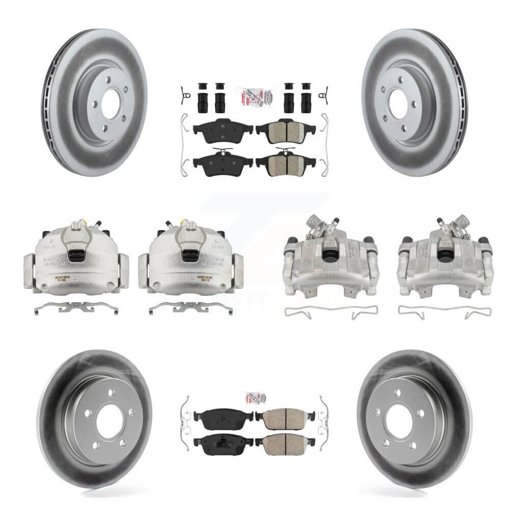 Transit Auto - KCG-102279N - Front and Rear Disc Brake Kits