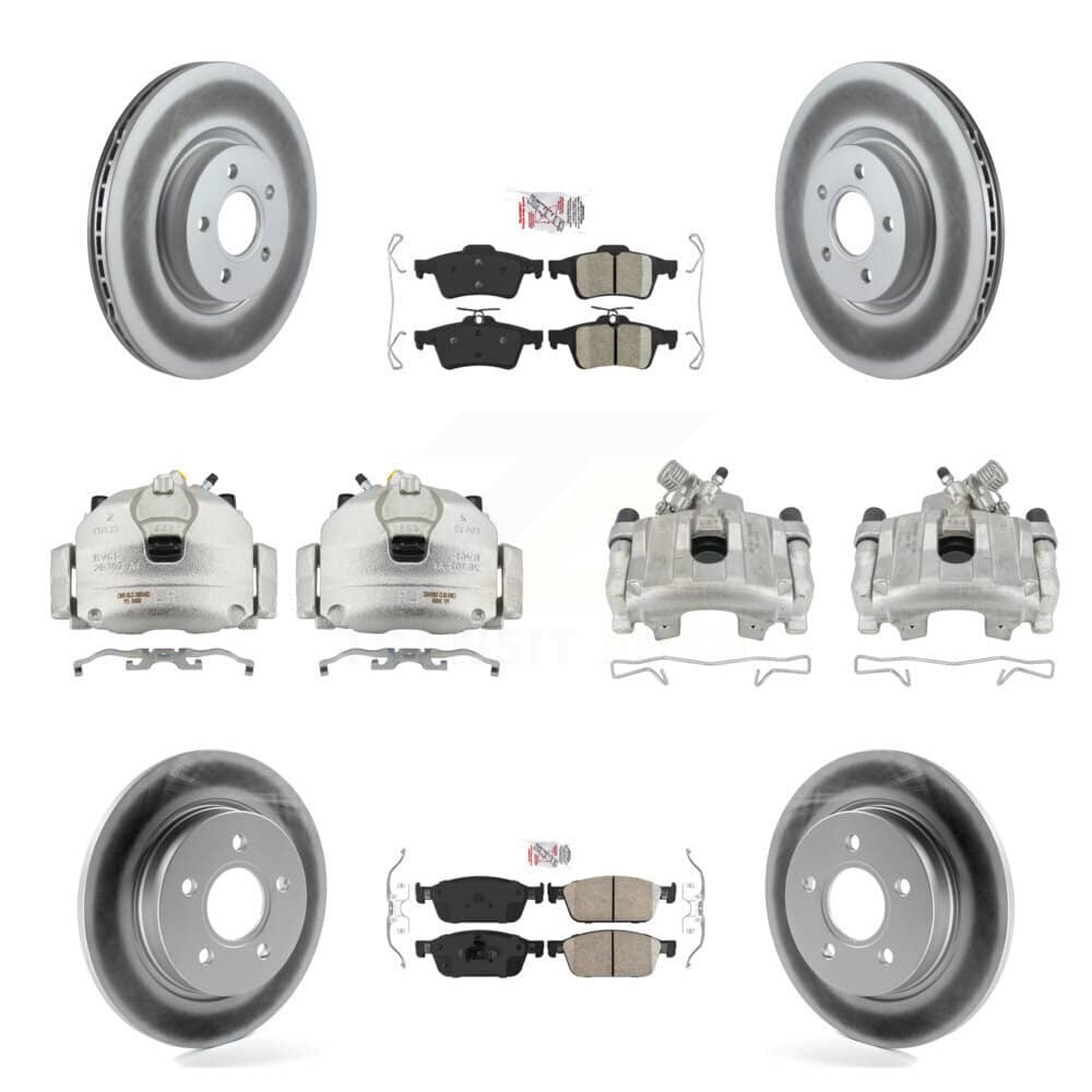 Transit Auto - KCG-102280N - Front and Rear Disc Brake Kits