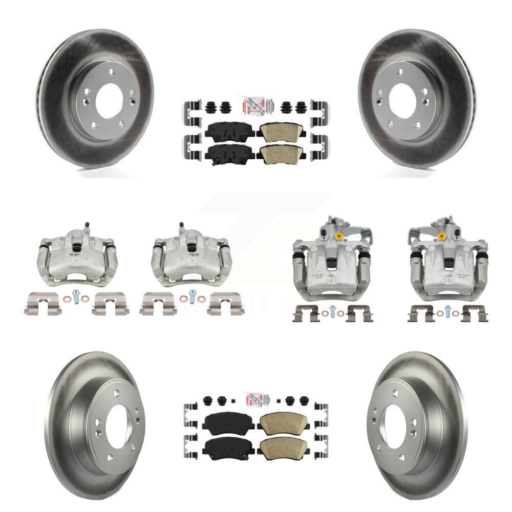 Transit Auto - KCG-102284N - Front and Rear Disc Brake Kits