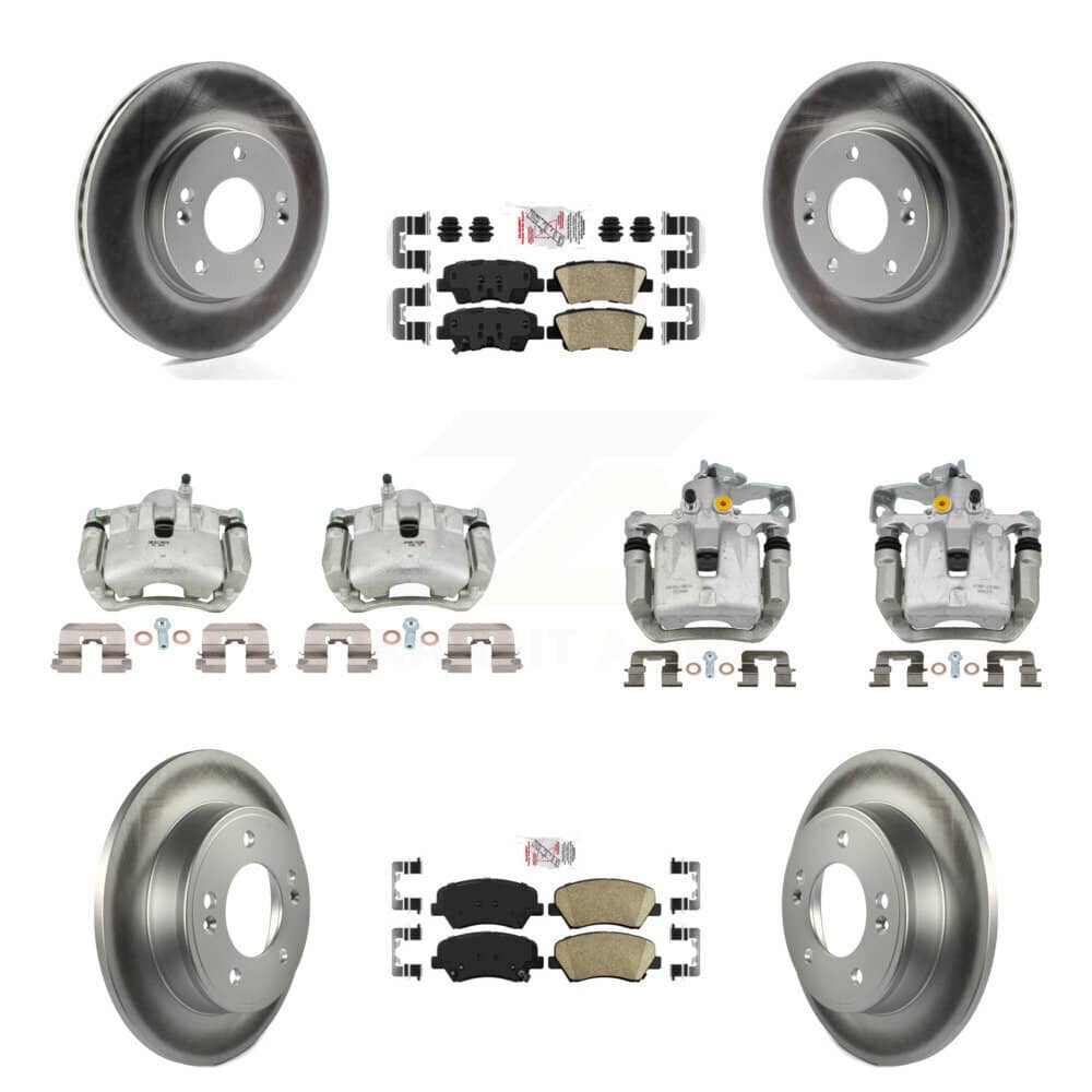 Transit Auto - KCG-102285N - Front and Rear Disc Brake Kits
