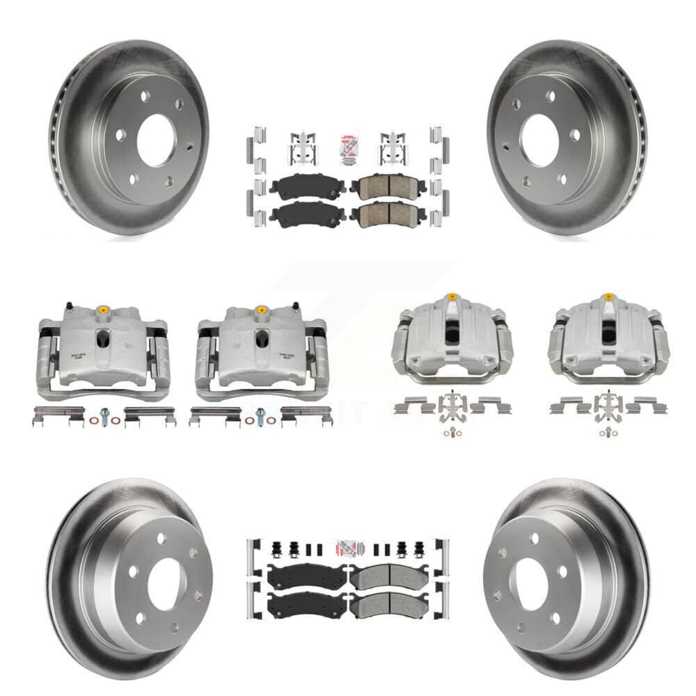 Transit Auto - KCG-102301N - Front and Rear Disc Brake Kits