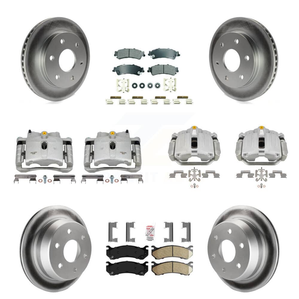Transit Auto - KCG-102302N - Front and Rear Disc Brake Kits