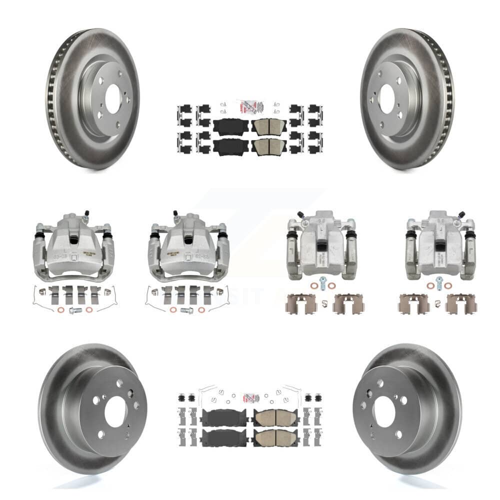 Transit Auto - KCG-102380N - Front and Rear Disc Brake Kits